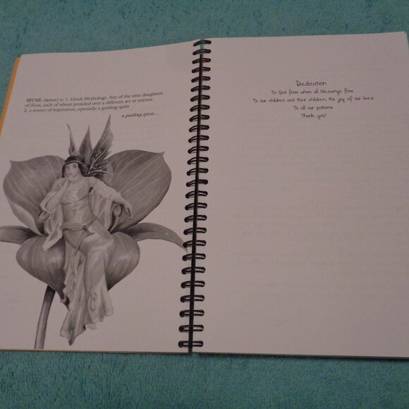 BOOK THE MUSE CAME TO DINNER COOKBOOK CHEF ANN BUNCH MISSY COLLIER - Picture 10 of 11